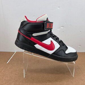 Nike Men's Zoom Air ID 6.0 High Top Shoes Red Black White 418441-992 Sz 12